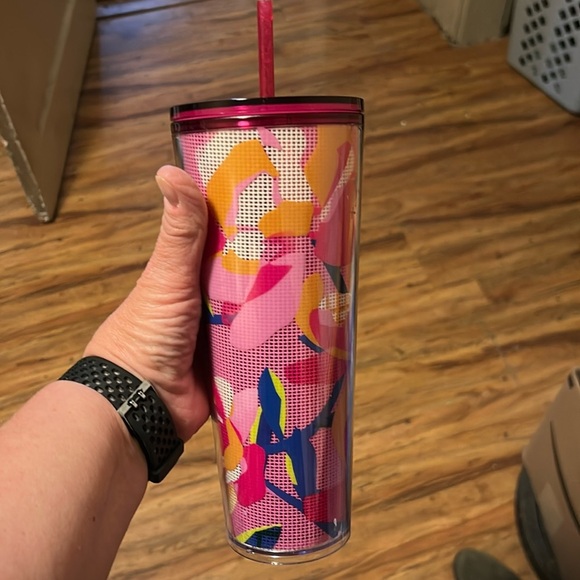 Starbucks Other - Starbucks Spring Release 2023 Pink Floral Cold Cup Easter Venti New